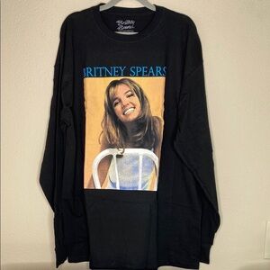 Britney Spears Long-Sleeve Tee NWOT